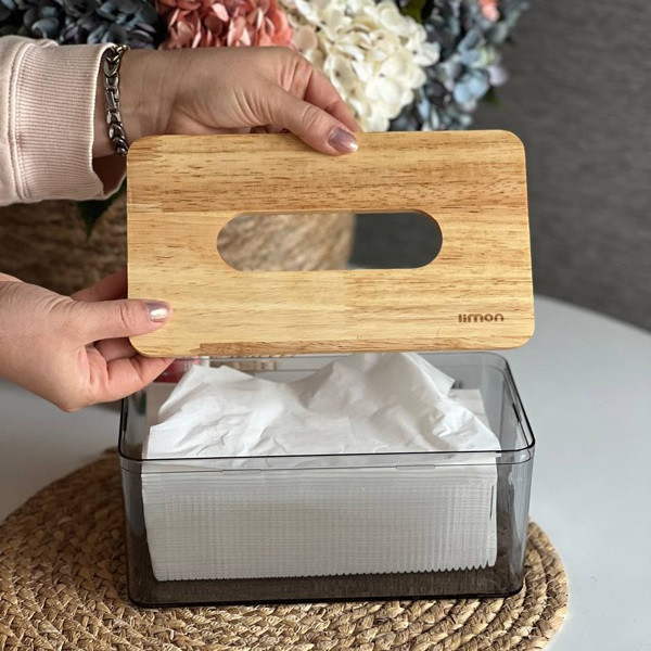 جعبه دستمال کاغذی لیمون کد DH2372 — تصویر ۴