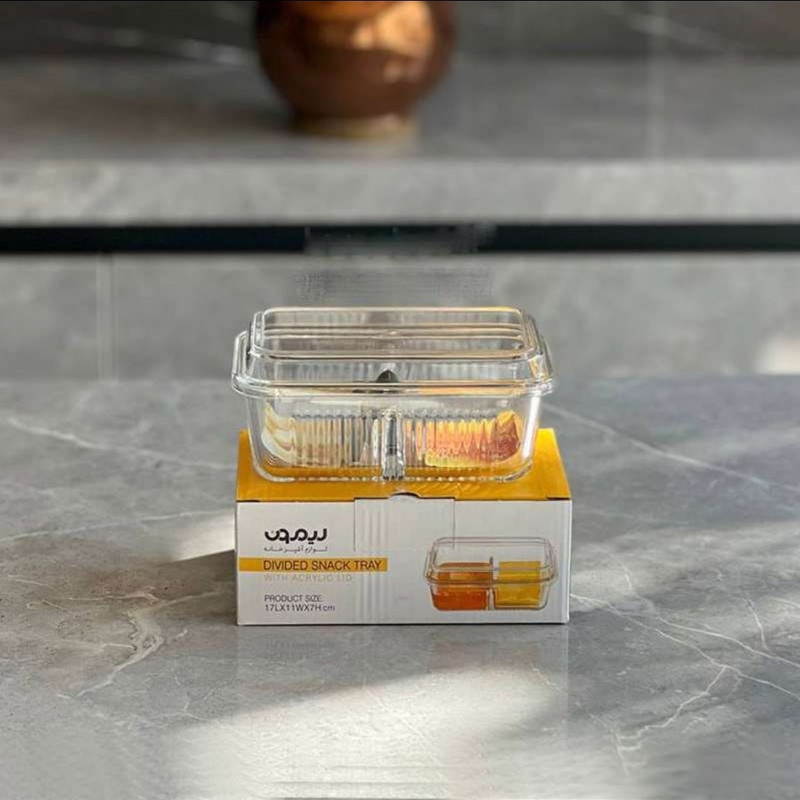ظرف کره لیمون مدل دو خانه کد HS2256 — تصویر ۵