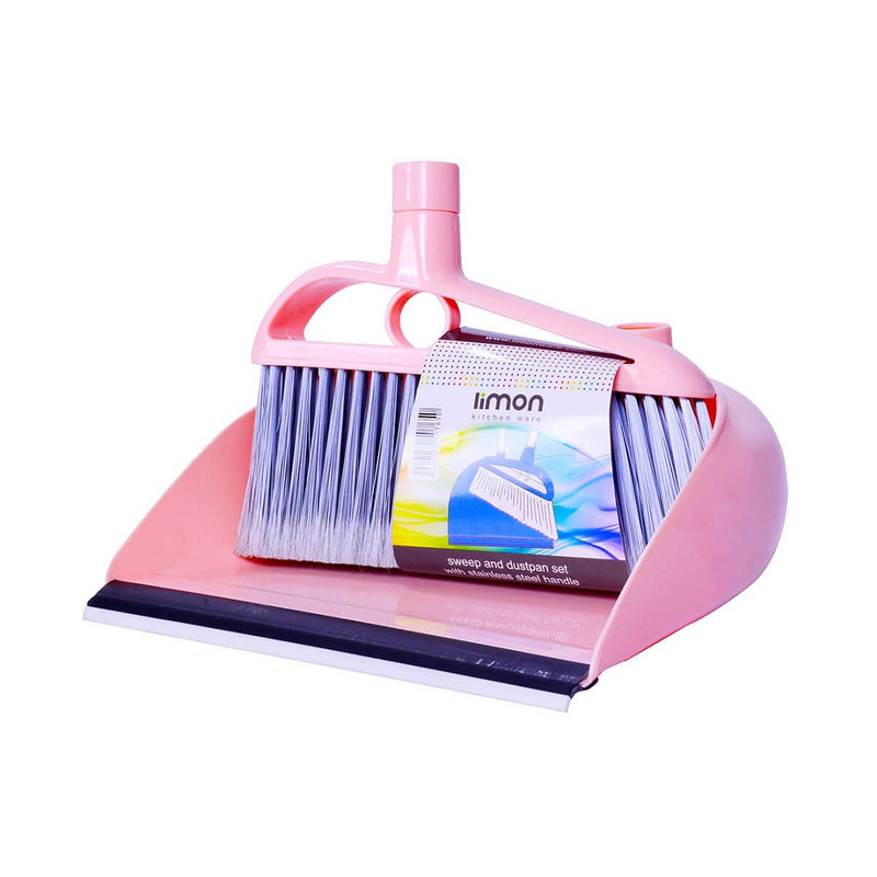 ست جارو خاک انداز لیمون کد MD798 — تصویر ۵