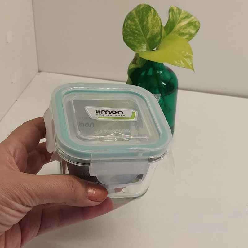 ظرف نگهدارنده لیمون مدل شیشه ای مینی کد HS2426 — تصویر ۳