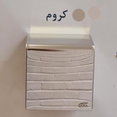 پایه رول دستمال کاغذی اما مدل مکعب کد SM1 — تصویر ۴