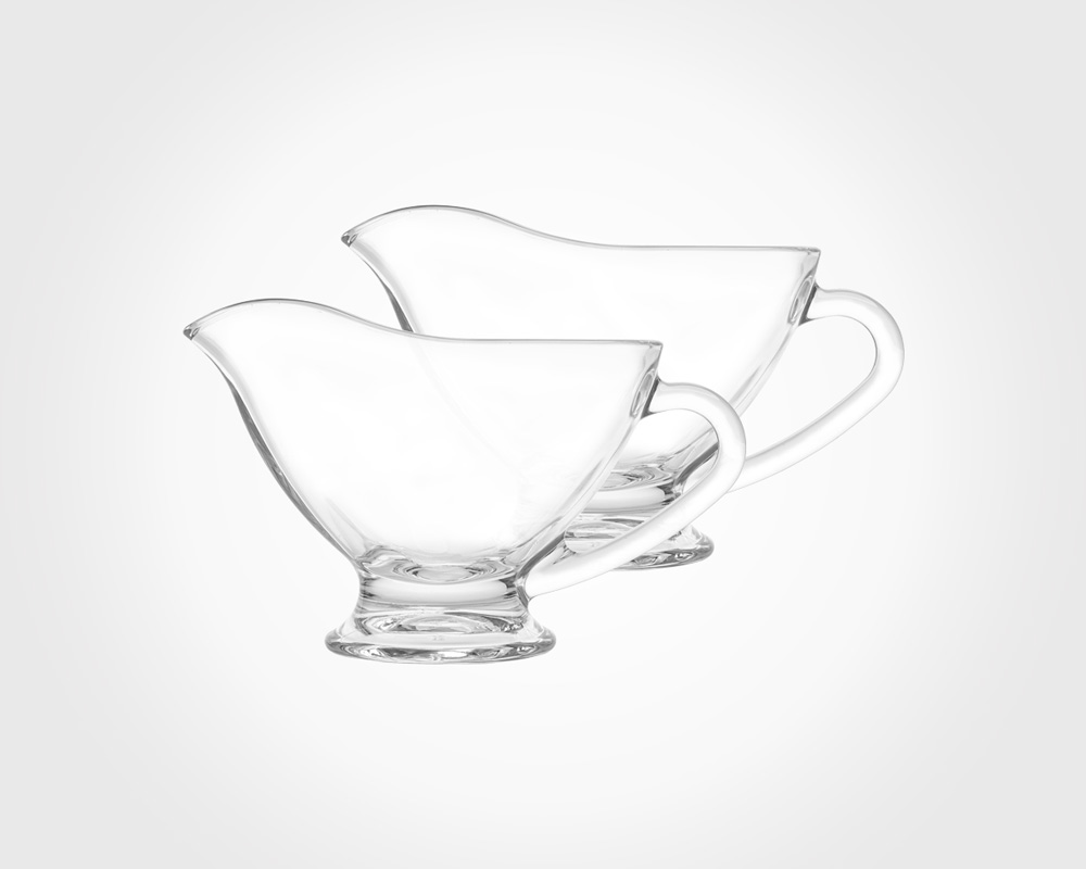 سس خوری شیشه ای دسته دار — تصویر ۲