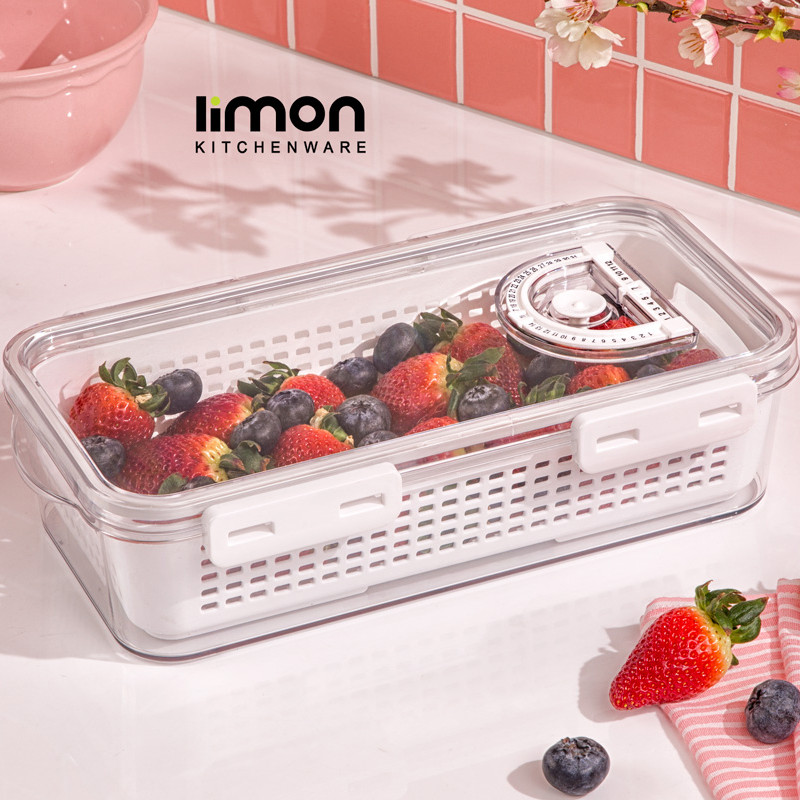 ظرف نگهدارنده لیمون مدل تاریخ دار کد DH2377 — تصویر ۲