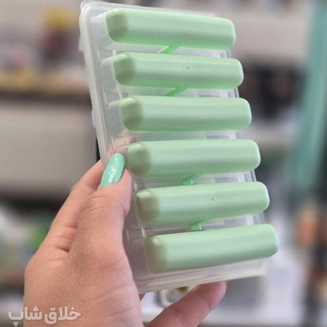 قالب یخ و دسر درب دار بیرون انداز کوچک — تصویر ۵