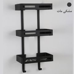 قفسه حمام تیبیکو مدل وسط سه طبقه آلومینیوم — تصویر ۵