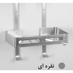 قفسه حمام تیبیکو مدل وسط سه طبقه آلومینیوم — تصویر ۳