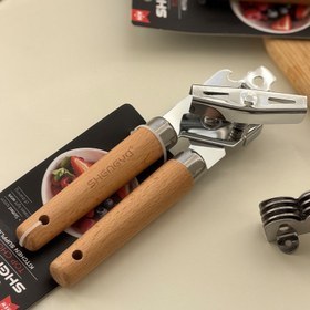 درب باز کن کنسروی شنگیا دسته چوبی — تصویر ۲
