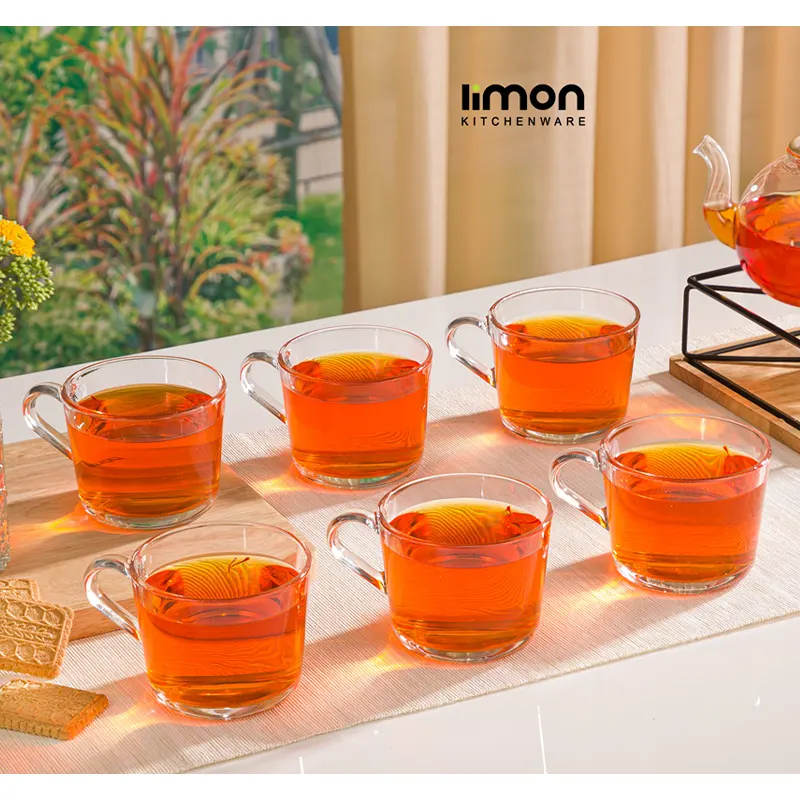 فنجان شیشه‌ای لیمون کد 2282 — تصویر ۲